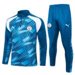 Mens Manchester City 2024/25 Half-Zip Sweater+Pant 815