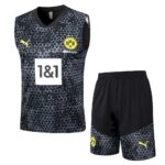 Mens Borussia Dortmund 2023/24 Tank Top+Short 815 - Image 4