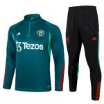 Mens Manchester United 2023/24 Half-Zip Sweater+Pant 815