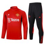 Mens Manchester United 2023/24 Half-Zip Sweater+Pant 815