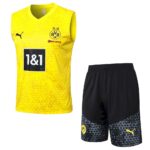 Mens Borussia Dortmund 2023/24 Tank Top+Short 815 - Image 3