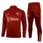 Mens Manchester United 2023/24 Half-Zip Sweater+Pant 815 - Image 2