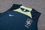 Mens Brazil 2023/24 Tank Top+Short 815 - Image 3