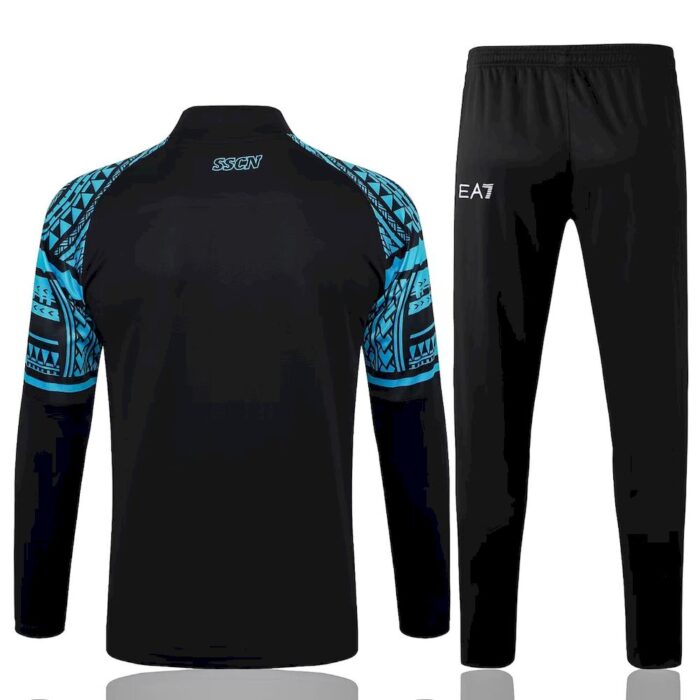 Mens Napoli 2023/24 Half-Zip Sweater+Pant 815 - Image 4