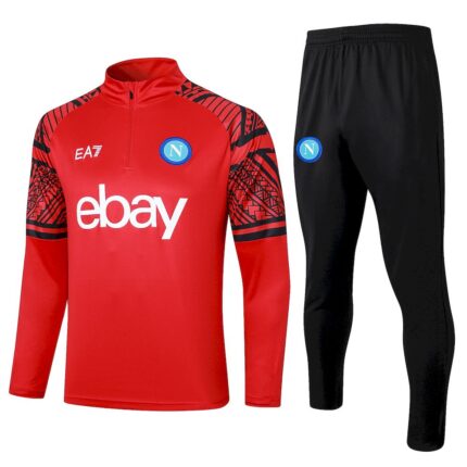 Mens Napoli 2023/24 Half-Zip Sweater+Pant 815