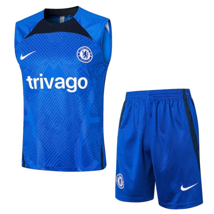 Mens Chelsea 2023/24 Tank Top+Short 815 - Image 3