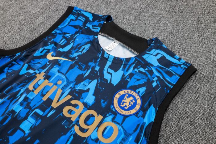 Mens Chelsea 2023/24 Tank Top+Short 815 - Image 5