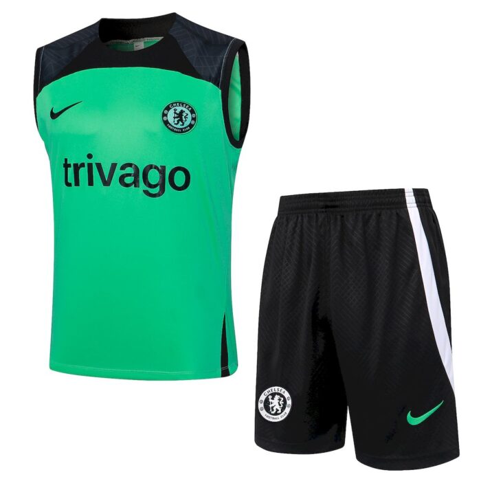 Mens Chelsea 2023/24 Tank Top+Short 815 - Image 4