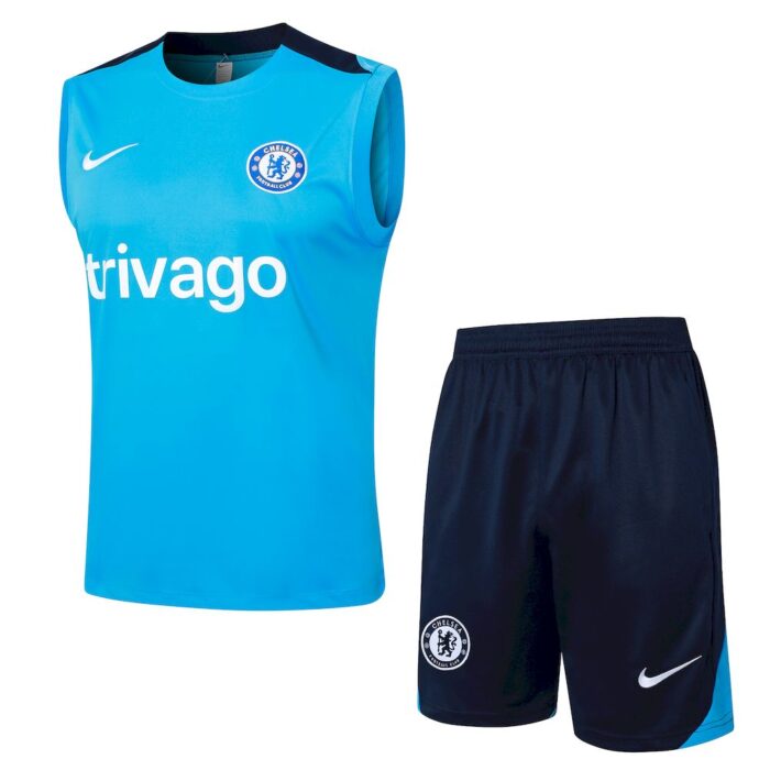 Mens Chelsea 2024/25 Tank Top+Short 815 - Image 3