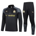 Mens Olympique Marseille 2023/24 Half-Zip Sweater+Pant 815