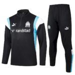 Mens Olympique Marseille 2023/24 Half-Zip Sweater+Pant 815