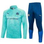 Mens Olympique Marseille 2023/24 Half-Zip Sweater+Pant 815
