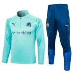 Mens Olympique Marseille 2023/24 Half-Zip Sweater+Pant 815