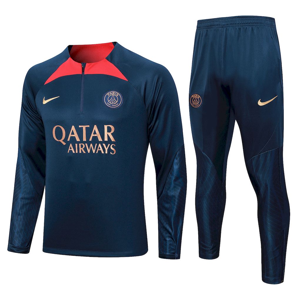 Mens Paris 2023/24 Half-Zip Sweater+Pant 815 - Image 1