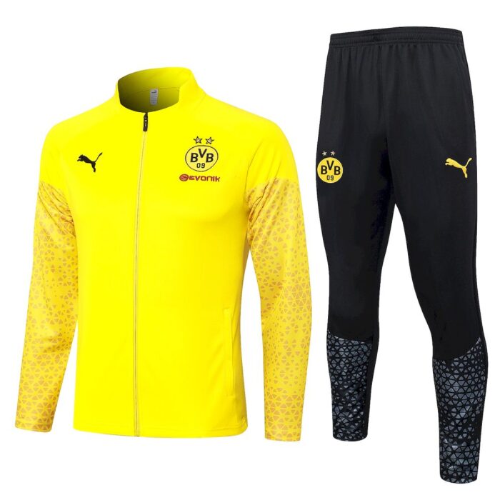 Mens Borussia Dortmund 2023/24 Tracksuit 815 - Image 3