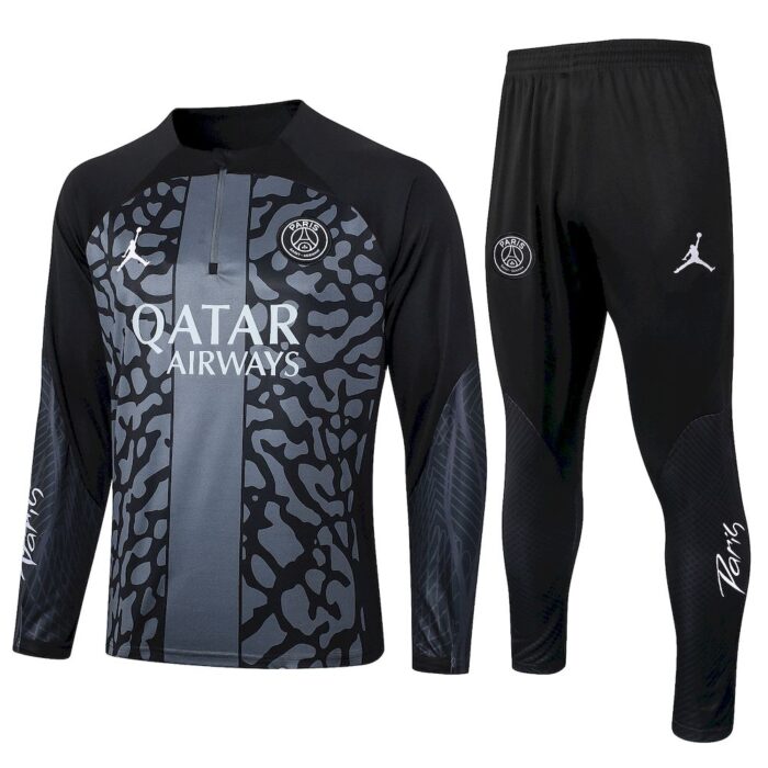 Mens Paris 2023/24 Half-Zip Sweater+Pant 815 - Image 2