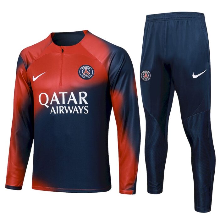 Mens Paris 2023/24 Half-Zip Sweater+Pant 815 - Image 2