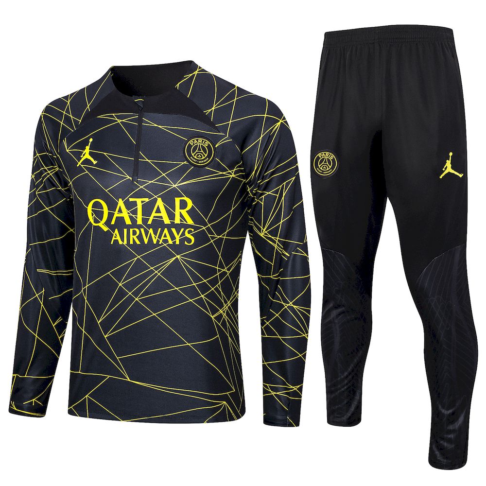 Mens Paris 2023/24 Half-Zip Sweater+Pant 815 - Image 1