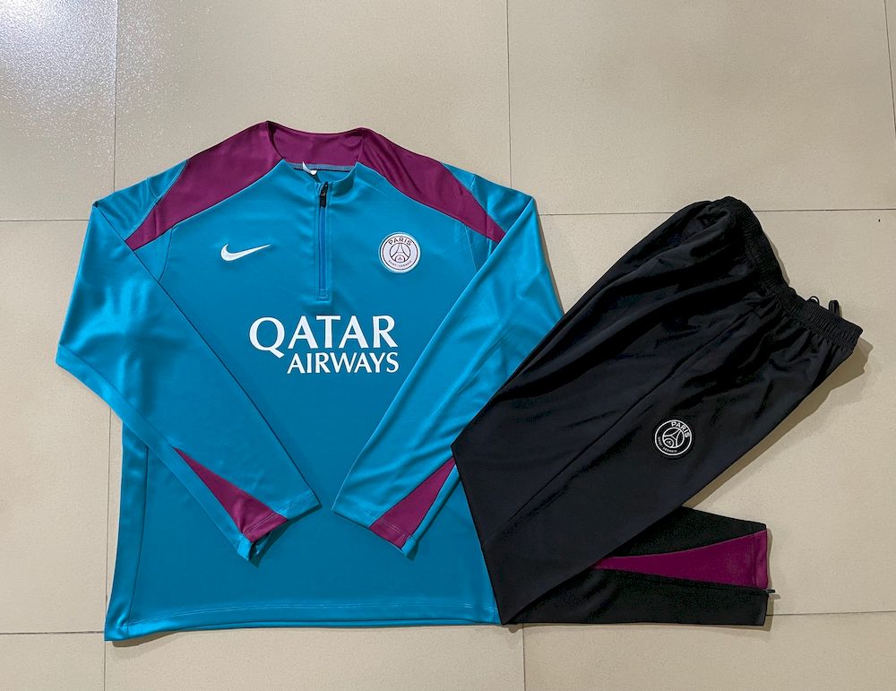 Mens Paris 2023/24 Half-Zip Sweater+Pant 815 - Image 1