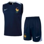 Mens France 2024/25 Tank Top+Short 815 - Image 3