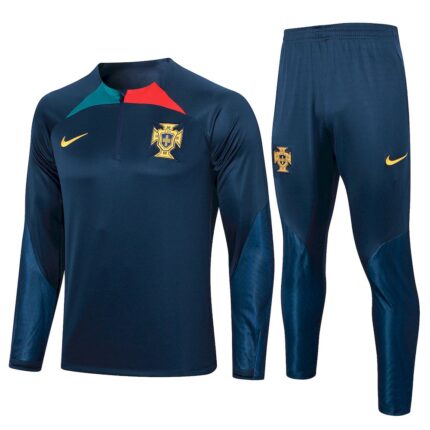 Mens Portugal 2023/24 Half-Zip Sweater+Pant 815 – view 2