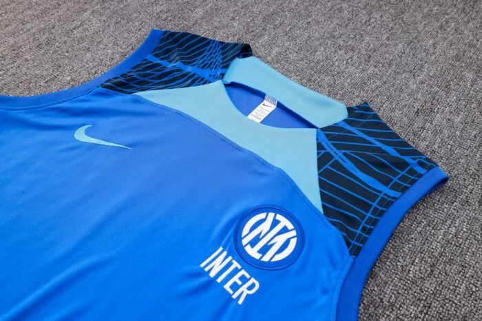Mens Inter Milan 2023/24 Tank Top+Short 815 - Image 4