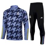 Mens Real Madrid 2023/24 Half-Zip Sweater+Pant 815