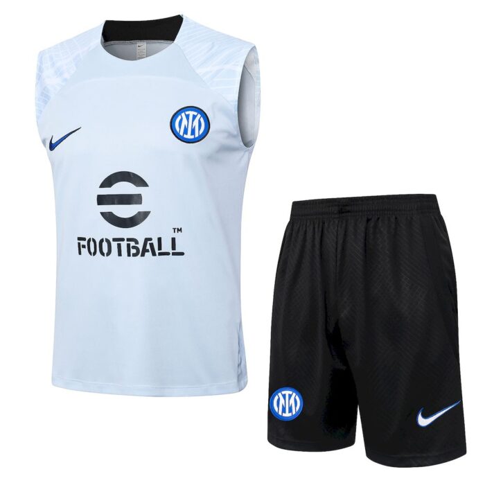 Mens Inter Milan 2023/24 Tank Top+Short 815 - Image 3