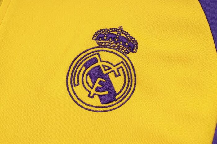 Mens Real Madrid 2023/24 Half-Zip Sweater+Pant 815 - Image 5