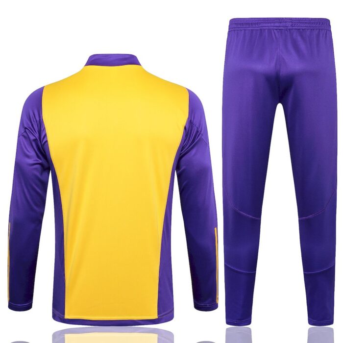 Mens Real Madrid 2023/24 Half-Zip Sweater+Pant 815 - Image 3