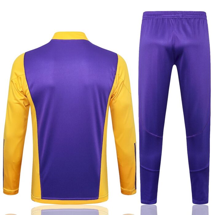 Mens Real Madrid 2023/24 Half-Zip Sweater+Pant 815 - Image 3