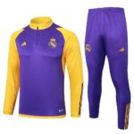 Mens Real Madrid 2023/24 Half-Zip Sweater+Pant 815