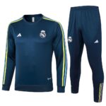 Mens Real Madrid 2023/24 Half-Zip Sweater+Pant 815