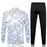 Mens Real Madrid 2023/24 Half-Zip Sweater+Pant 815 - Image 3