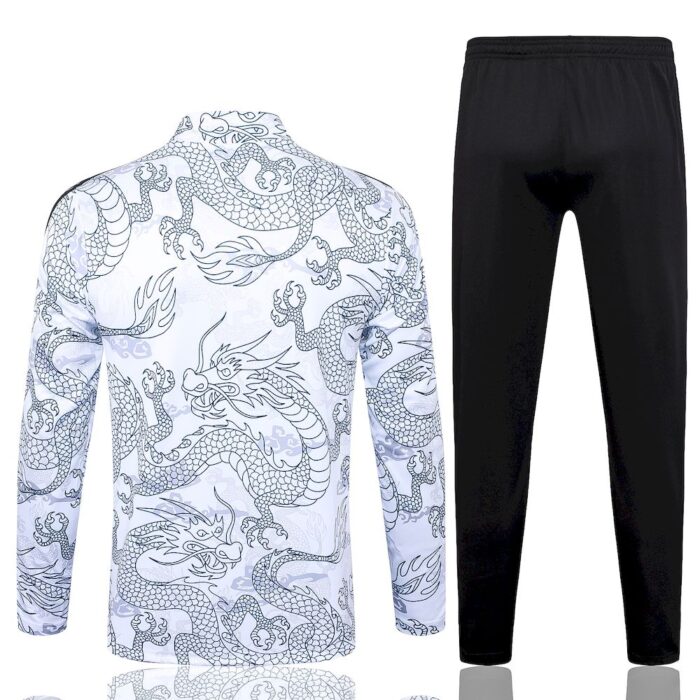 Mens Real Madrid 2023/24 Half-Zip Sweater+Pant 815 - Image 3