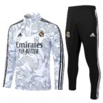 Mens Real Madrid 2023/24 Half-Zip Sweater+Pant 815 - Image 2
