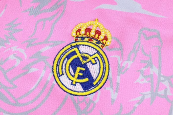 Mens Real Madrid 2023/24 Half-Zip Sweater+Pant 815 - Image 5