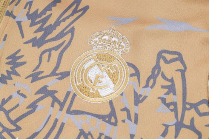 Mens Real Madrid 2023/24 Half-Zip Sweater+Pant 815 - Image 5