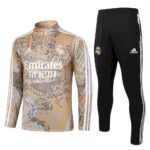 Mens Real Madrid 2023/24 Half-Zip Sweater+Pant 815 - Image 2