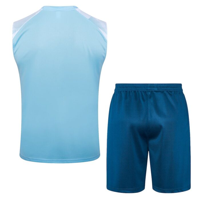 Mens Manchester City 2023/24 Tank Top+Short 815 - Image 2
