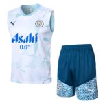 Mens Manchester City 2023/24 Tank Top+Short 815