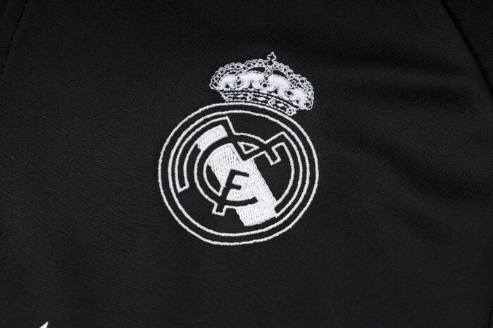 Mens Real Madrid 2023/24 Half-Zip Sweater+Pant 815 - Image 5