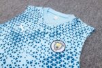 Mens Manchester City 2023/24 Tank Top+Short 815 - Image 5