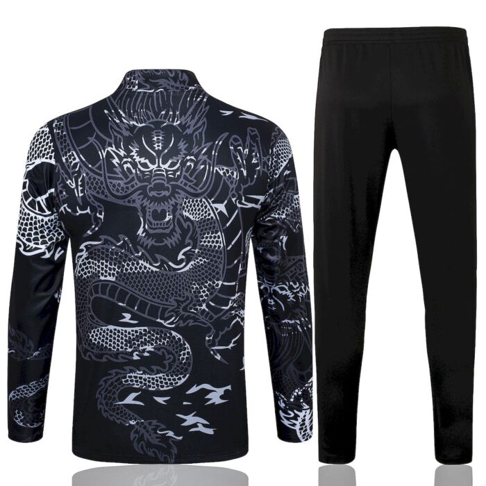 Mens Real Madrid 2023/24 Half-Zip Sweater+Pant 815 - Image 3