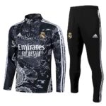 Mens Real Madrid 2023/24 Half-Zip Sweater+Pant 815 - Image 2