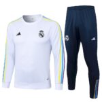 Mens Real Madrid 2023/24 Half-Zip Sweater+Pant 815 - Image 2