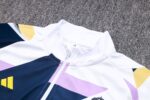 Mens Real Madrid 2023/24 Half-Zip Sweater+Pant 815 - Image 4