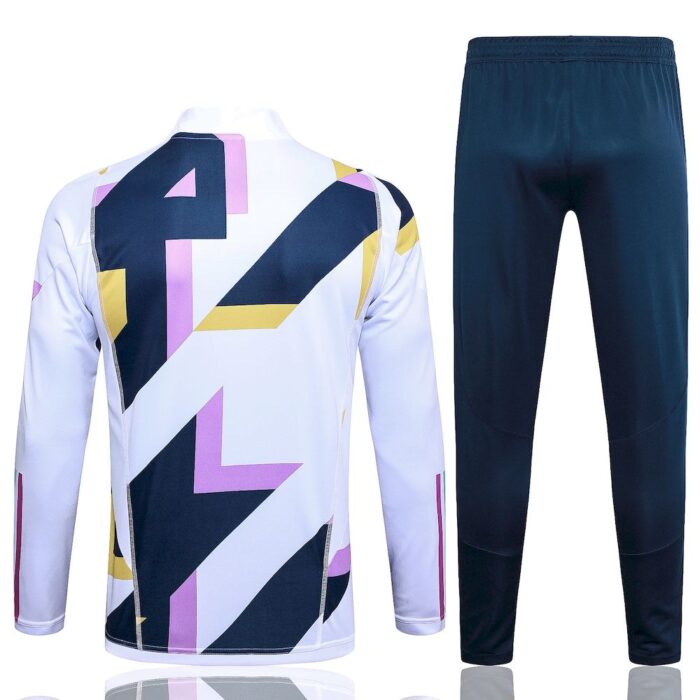 Mens Real Madrid 2023/24 Half-Zip Sweater+Pant 815 - Image 3