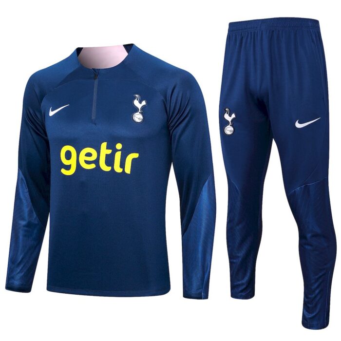 Mens Tottenham Hotspur 2023/24 Half-Zip Sweater+Pant 815 - Image 2