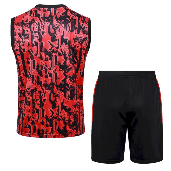 Mens Manchester United 2023/24 Tank Top+Short 815 - Image 2